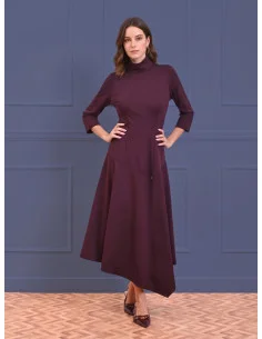 Rinascimento Dress - Burgundy 2
