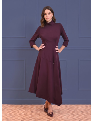Rinascimento Dress - Burgundy