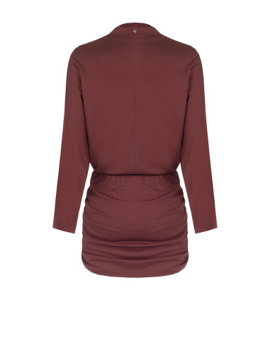 Rinascimento Dress - Burgundy