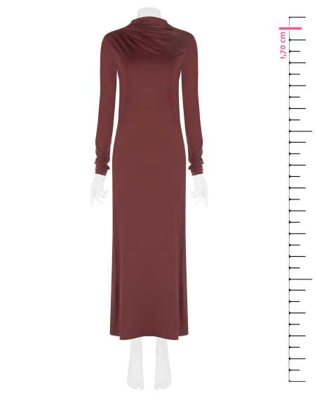 Rinascimento Dress - Burgundy