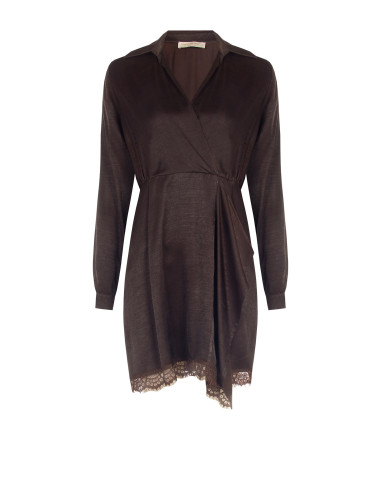 Robe Rinascimento - Marron foncé