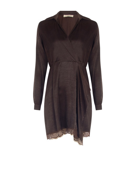 Robe Rinascimento - Marron foncé
