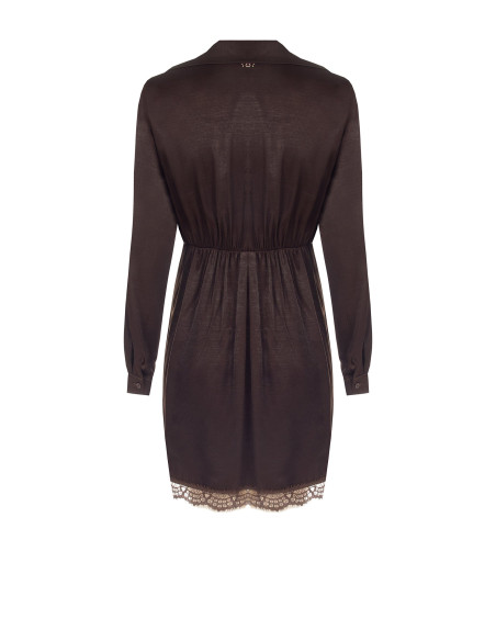 Robe Rinascimento - Marron foncé