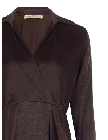 Robe Rinascimento - Marron foncé