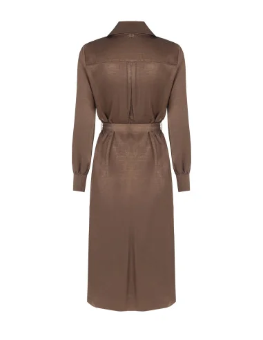 Rinascimento Dress - Mud-colored