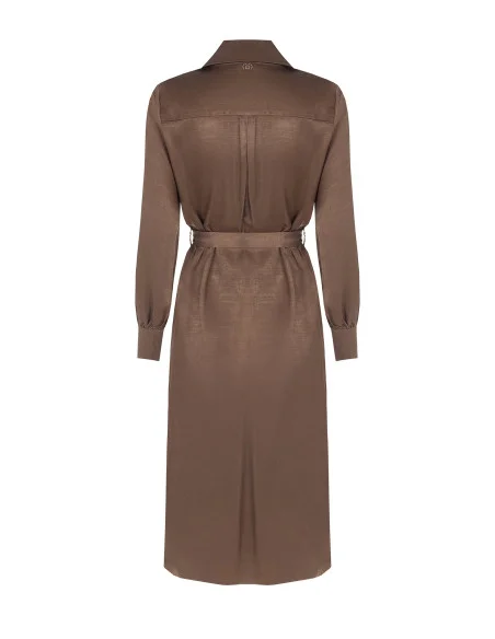 Rinascimento Dress - Mud-colored