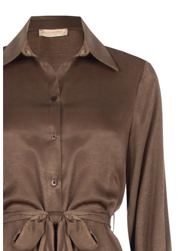 Rinascimento Dress - Mud-colored