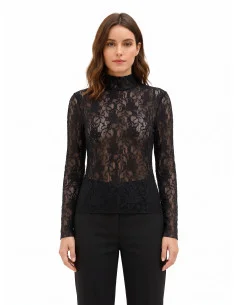 Top / T-shirt Rinascimento - Noir