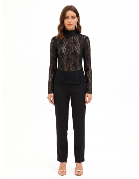 Top / T-shirt Rinascimento - Noir