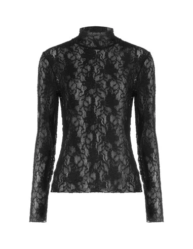 Top / T-shirt Rinascimento - Noir