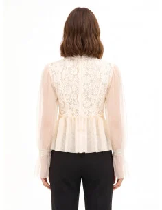 Blouse / Chemisier Rinascimento - Ivoire 2