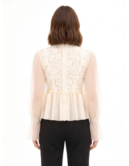 Blouse / Shirt Rinascimento - Ivory