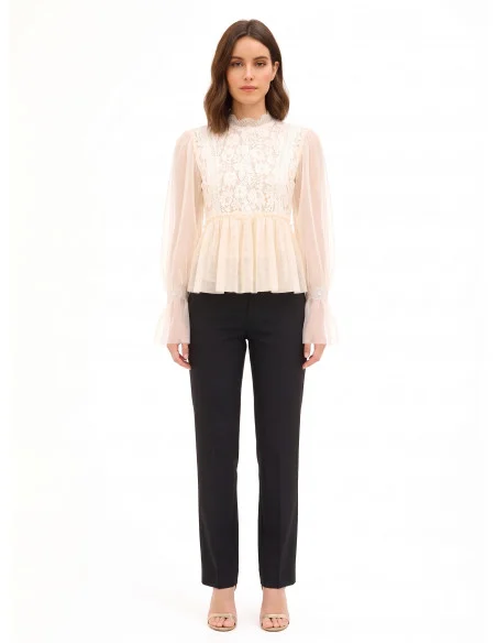 Blouse / Shirt Rinascimento - Ivory