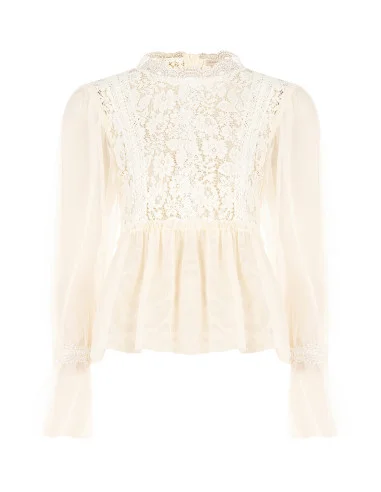 Blouse / Shirt Rinascimento - Ivory