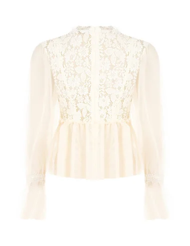 Blouse / Shirt Rinascimento - Ivory