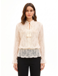 Blouse / Chemisier Rinascimento - Blanc crème