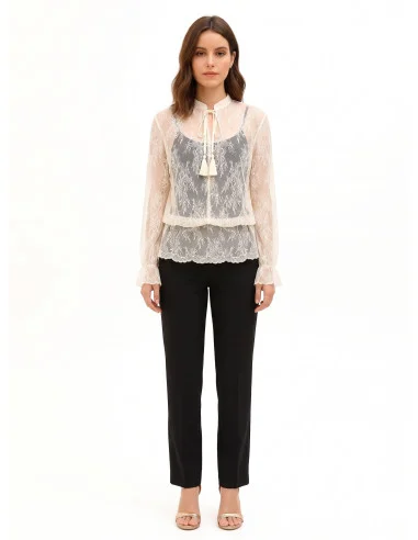 Blouse / Chemisier Rinascimento - Blanc crème