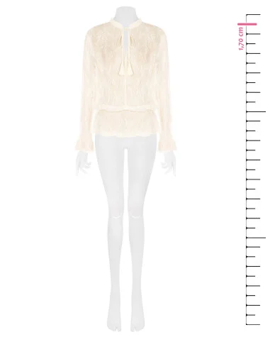 Blouse / Chemisier Rinascimento - Blanc crème