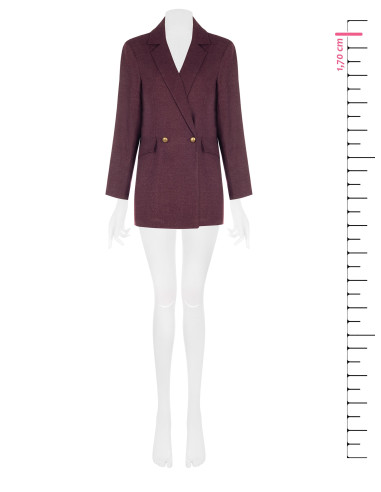 Veste / Blazer Rinascimento - Rouge