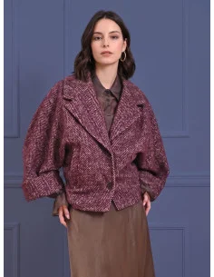 Coat / Trench Coat Rinascimento - Bordeaux