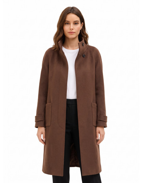Coat / Trench Coat Rinascimento - Dark Brown