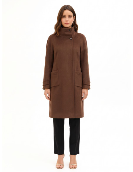 Coat / Trench Coat Rinascimento - Dark Brown