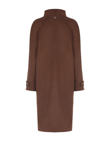 Coat / Trench Coat Rinascimento - Dark Brown