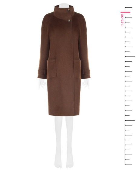 Coat / Trench Coat Rinascimento - Dark Brown