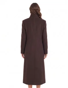 Coat / Trench Coat Rinascimento - Chocolate 2
