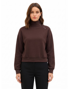 Sweat-shirt Rinascimento - Marron foncé