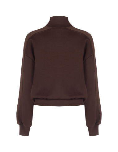 Sweat-shirt Rinascimento - Marron foncé