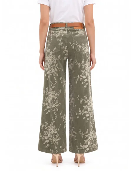 Pantalon Rinascimento - Vert