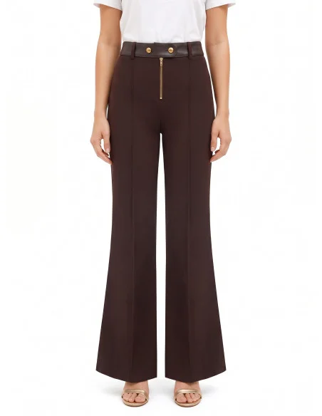 Pantalon Rinascimento - Chocolat