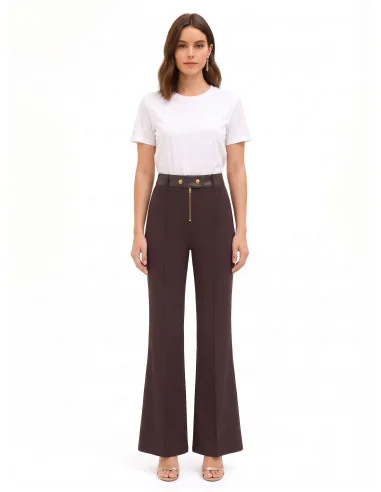 Pantalon Rinascimento - Chocolat