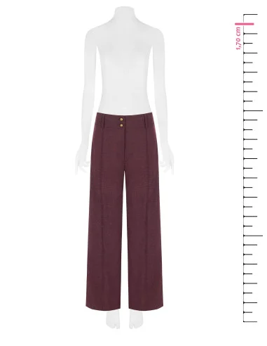 Pantalon Rinascimento - Rouge