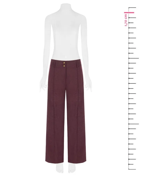 Pantalon Rinascimento - Rouge