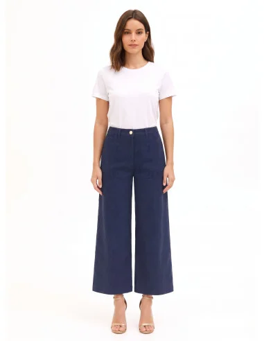 Pantalon Rinascimento - Bleu