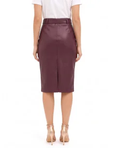 Rinascimento Skirt - Burgundy 2