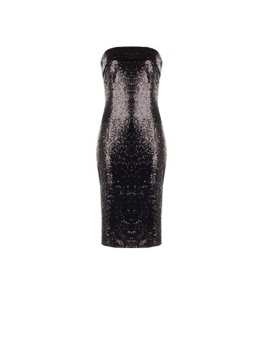 Robe fourreau recouverte de paillettes Rinascimento