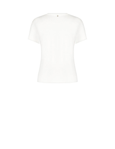 Cotton T-Shirt with Christmas-Themed Print Rinascimento