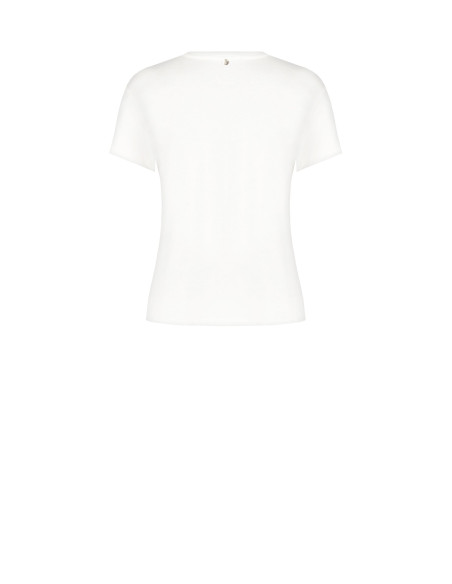 Cotton T-Shirt with Christmas-Themed Print Rinascimento