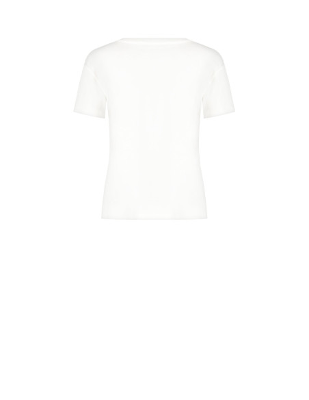 Regular-Fit Cotton T-Shirt with Rinascimento Face Foil Print