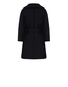 Long Robe-Style Puffer Coat with Matching Belt Rinascimento 2
