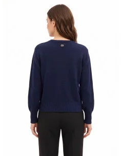 Rinascimento Virgin Wool Blend Crew-Neck Sweater 2