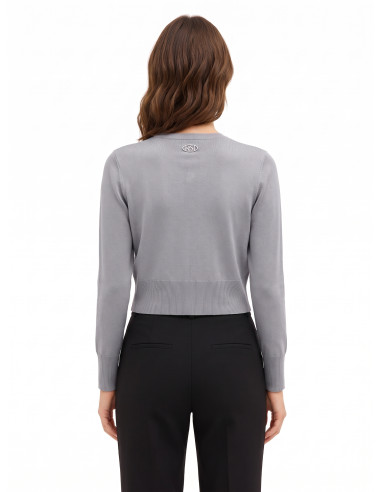 Cardigan Con Bottoni Coordinati Rinascimento