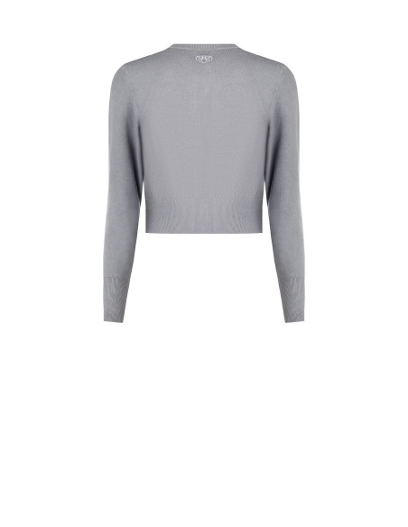 Cardigan Con Bottoni Coordinati Rinascimento