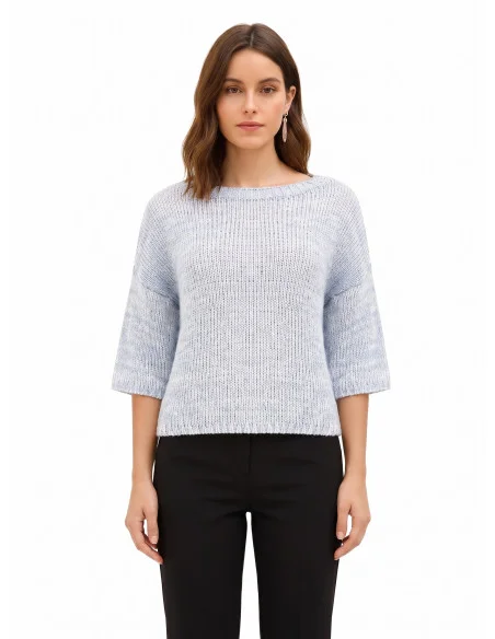 Maglione Ampio Con Maniche A 3/4 Rinascimento