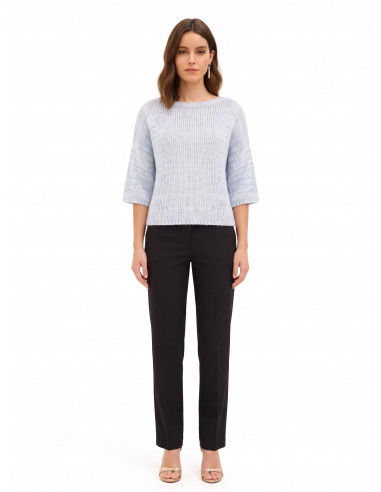 Oversized 3/4-Sleeve Sweater Rinascimento