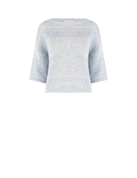 Oversized 3/4-Sleeve Sweater Rinascimento