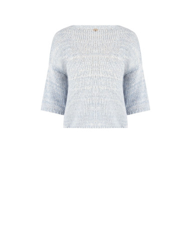 Oversized 3/4-Sleeve Sweater Rinascimento